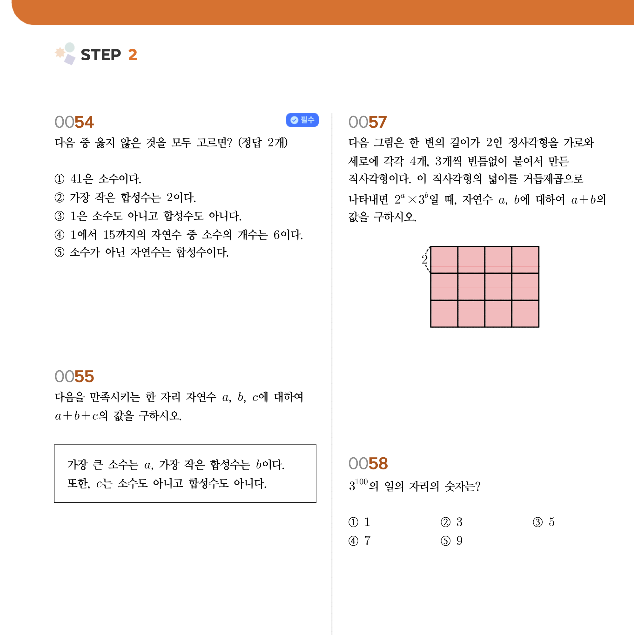 매쓰플랫 시그니처교재 N제 STEP2